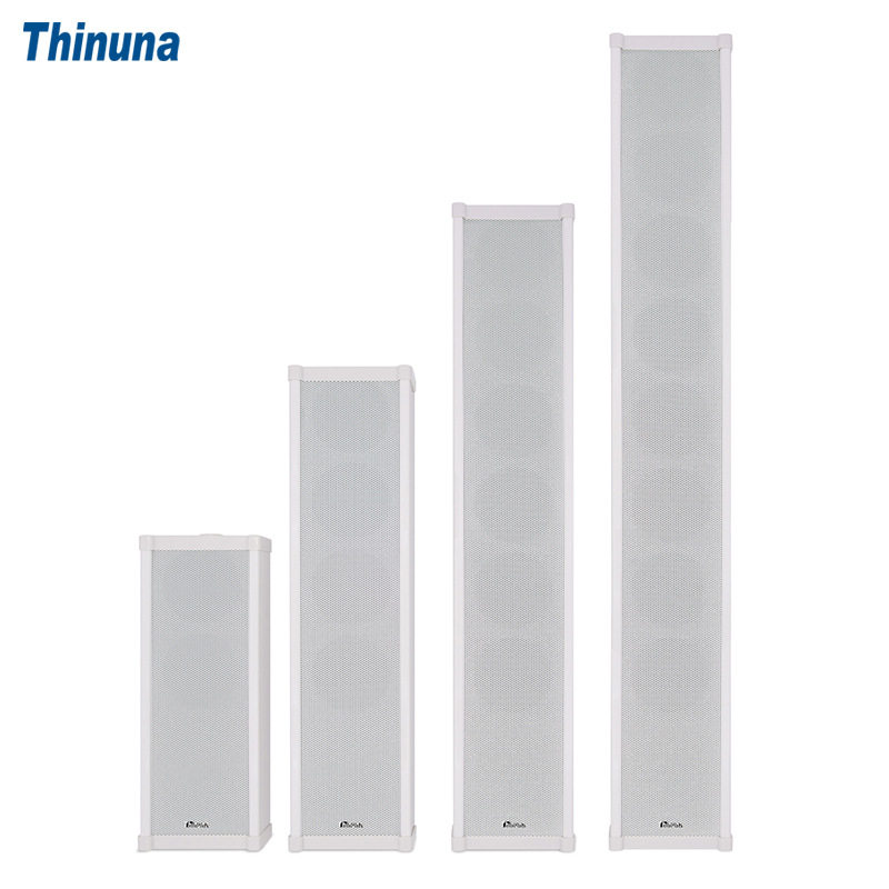 Thinuna 防水防尘音柱公园车站商场学校广播壁挂音柱音箱音响设备