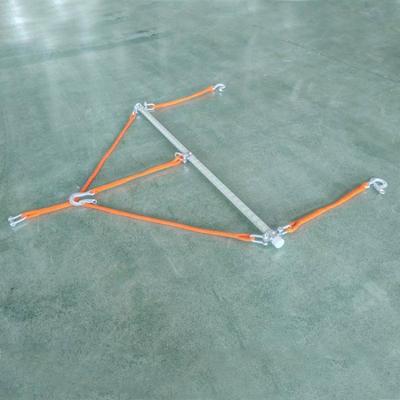 绝缘操作杆式三角吊架2米绝缘吊线杆ZF010318电力三相导线吊杆