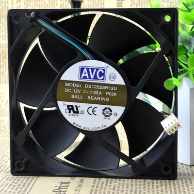 出售AVCDS12026B12U12CM1202612V1.0四针PWM智能调速风扇
