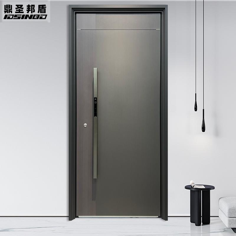 甲级防盗门进户门鼎圣邦盾单门子母门静音入家用户门电动平开