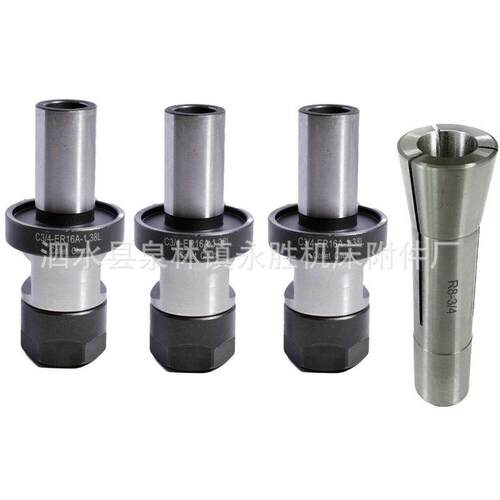 3pcsC3/4-ER20A-1.38L延长杆+1pcsR8筒夹3/4孔径-M12后拉螺纹
