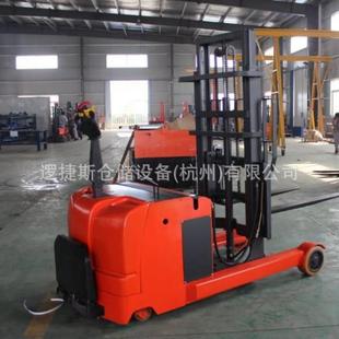 全电动堆高车踏板式装卸叉车托盘升降堆垛铲车升高平衡重堆高车