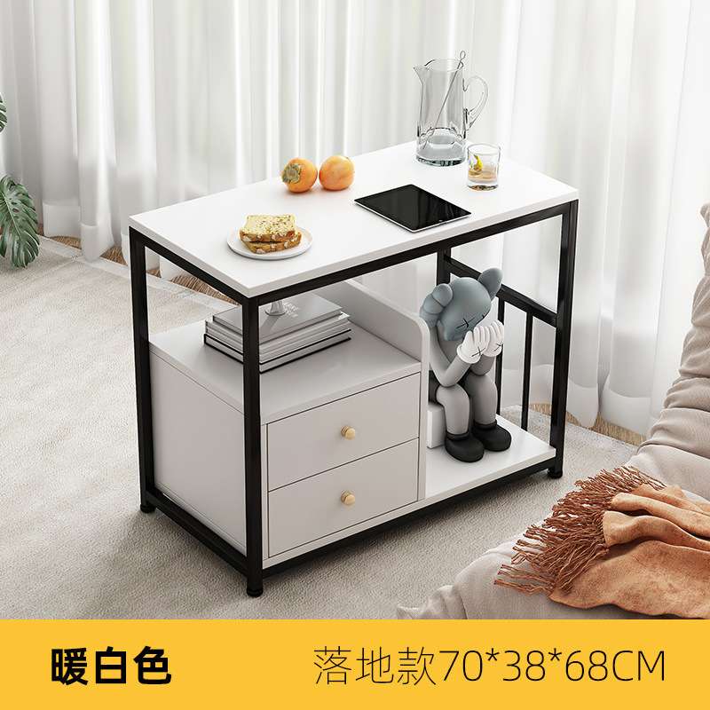边几客厅移动边柜带轮小茶台茶水柜沙发侧边柜阳台桌子茶几