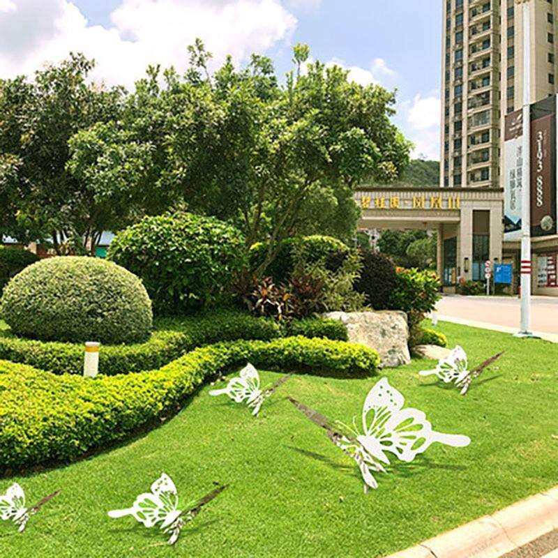 户外园林景观公花园草坪造景小品金属仿真不锈钢蝴蝶雕塑镜面,畜牧/养殖物资,畜牧/养殖器械,淘宝优惠券,粉丝福利购,淘宝优惠卷