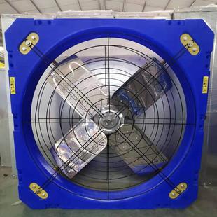 1100型悬挂式牛舍风机一体塑壳镀锌板羊舍养牛场通风畜牧排风机