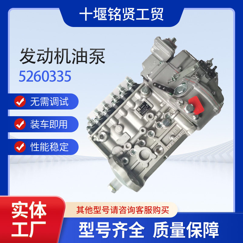 5260335适用工程机械发动机配件柴油发动机燃油喷射泵总成厂家批