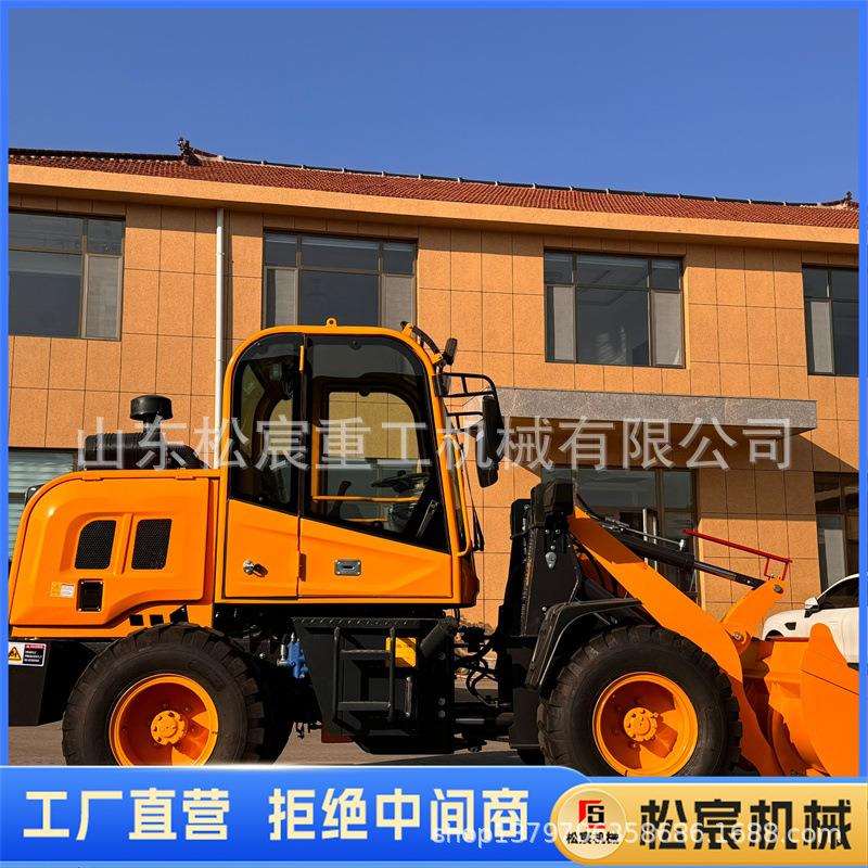 农用清粪机四驱养殖920多功能小型装载机抓木抓草铲土车