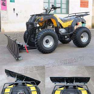 东三省冬季清雪机四轮座驾式越野除雪车道路路面积石清理机