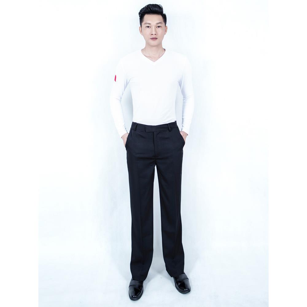 男士拉丁舞服新款国标舞练功服表演服舞蹈练功服广场舞服交谊舞服