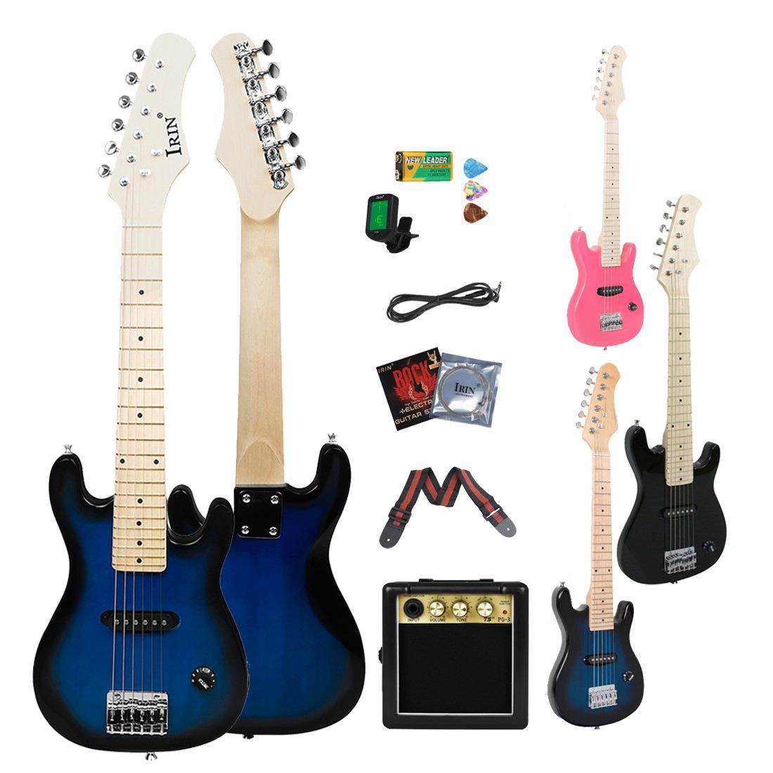 儿童款30寸电吉他带音箱迷你吉他初学者入门吉他小尺寸乐器