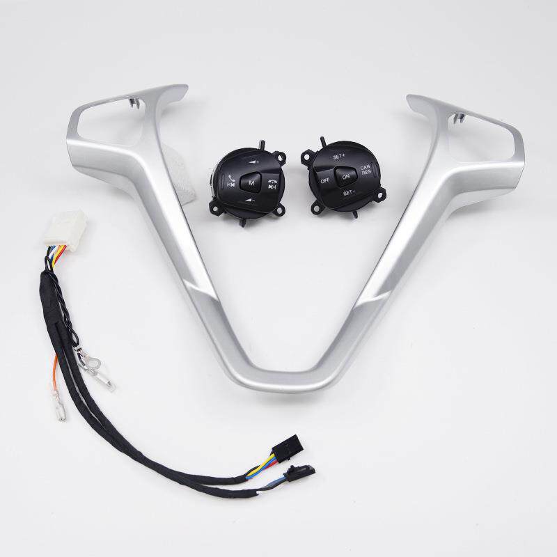 适用福特MK7MK8翼搏福睿斯新嘉年华多功能方向盘按键定速巡航改装