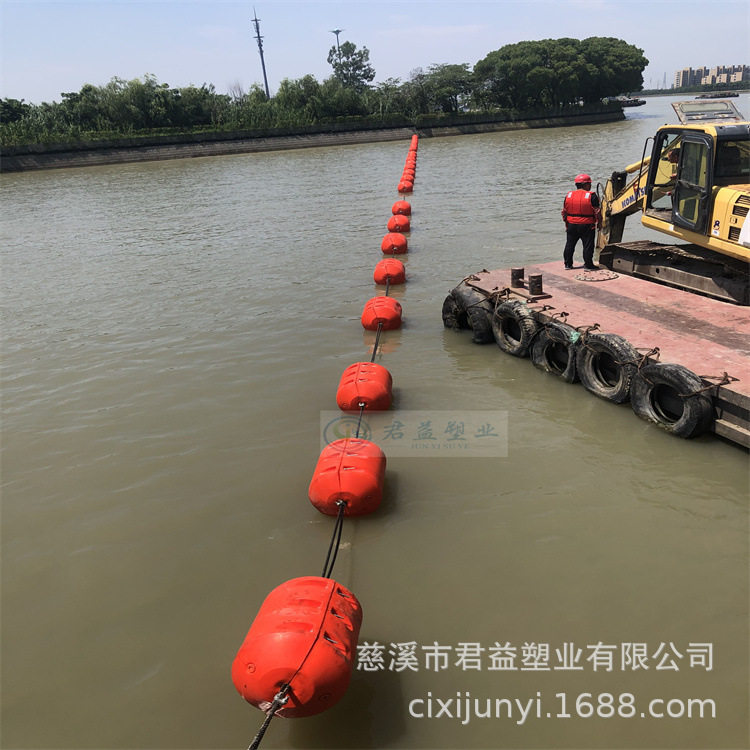 PE管道浮筒水电站机组虑污拖拽