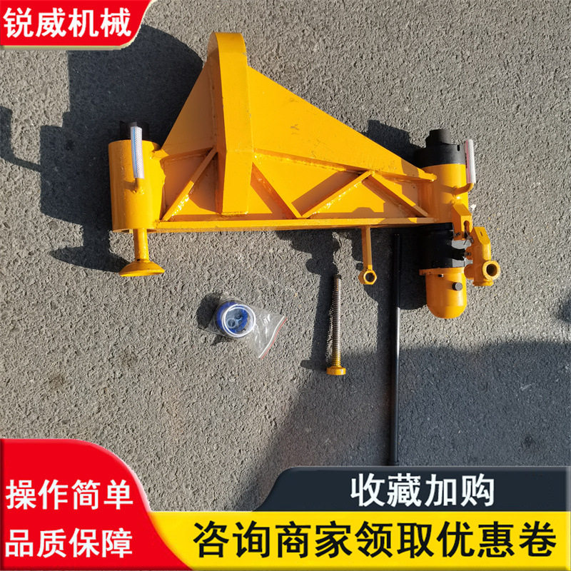 锐威铁路液压单钩垂直弯道器钢轨双钩弯轨机水平弯轨器