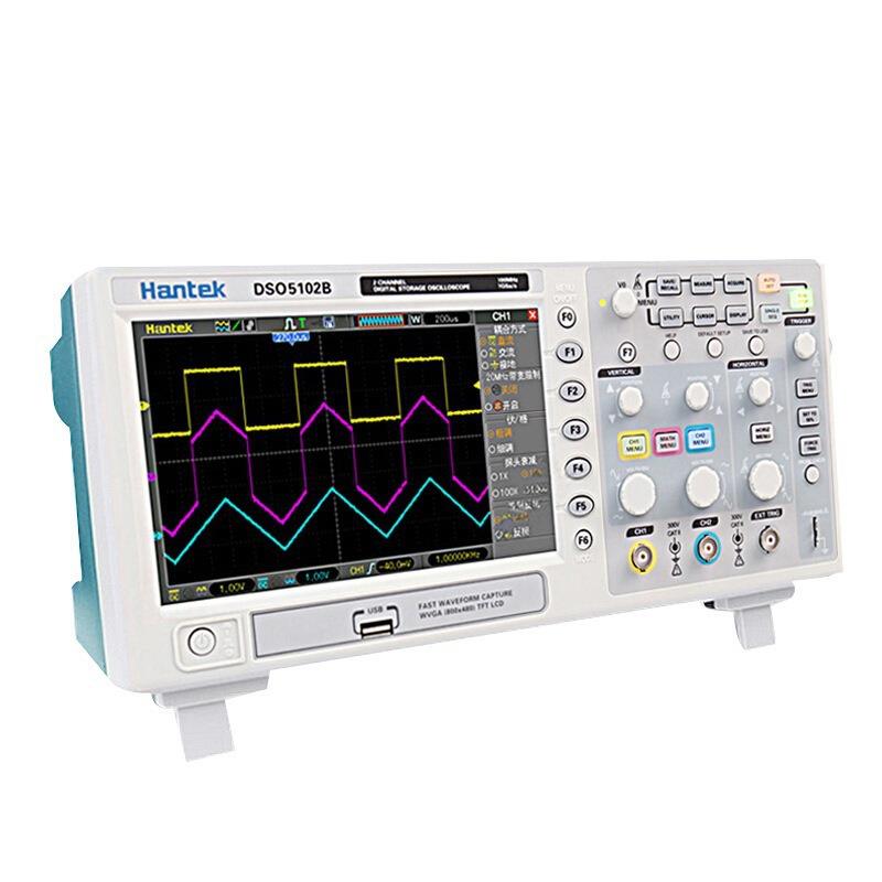 Hantek汉泰DSO5062B/MSO5102D/DSO5202BMV双通道台式存储示波器1G
