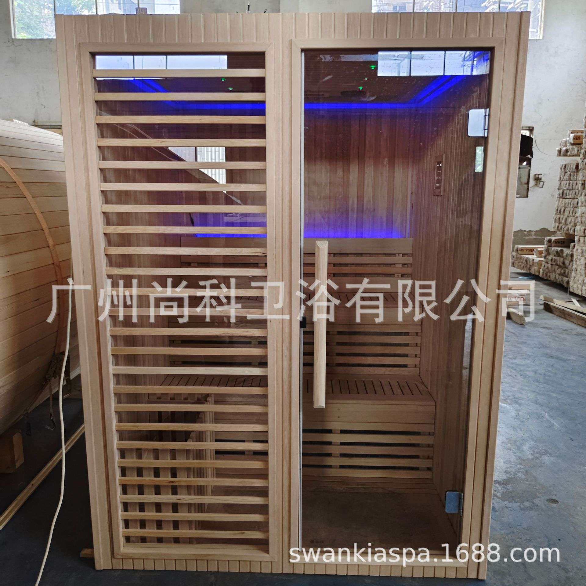 厂销家用桑拿房 远红外韩式汗蒸房光波房 桑拿箱汗蒸双人桑拿房