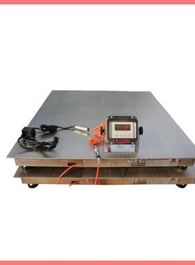 304/316不锈钢材质2T电子地磅称2000kg防水型电子平台磅秤