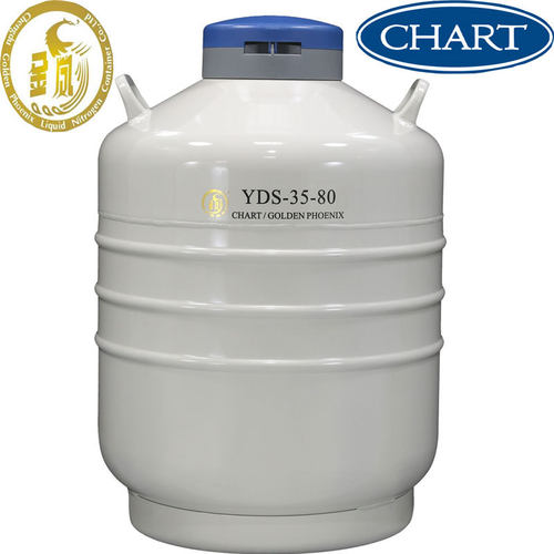 MVE埃姆维亿金凤YDS-35-90贮存型液氮罐含6个276mm高的提筒