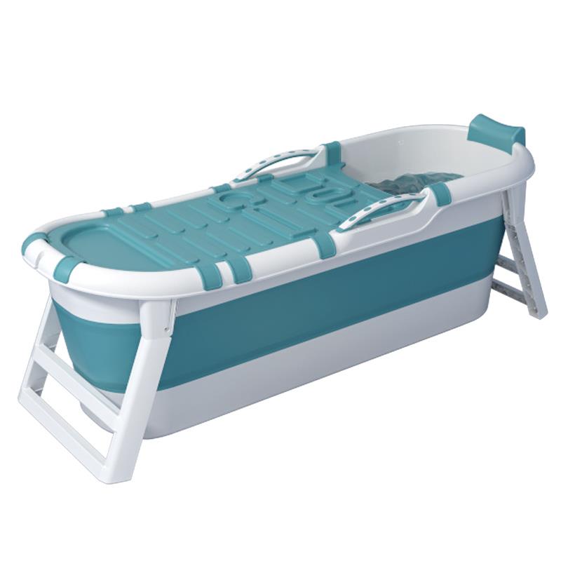 泡澡桶大人折叠浴缸家用成人加厚洗澡桶全身浴桶儿童沐浴桶洗之满