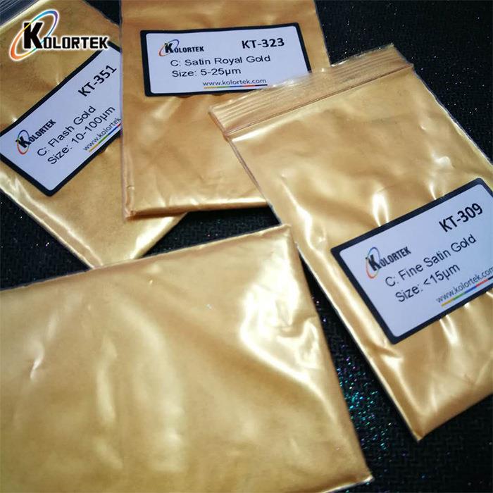 金色珠光粉闪光金色云母MicaPowders珠光颜料