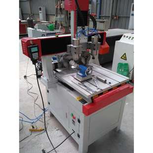 3636小型雕刻机橄榄核工艺品四轴圆雕数控雕刻机