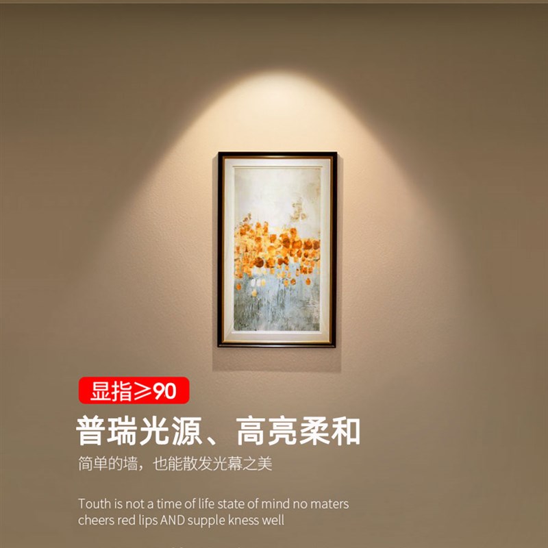 防眩可调射灯led嵌入式开孔7cm6.5公分65mm客厅洗墙灯聚光高显指