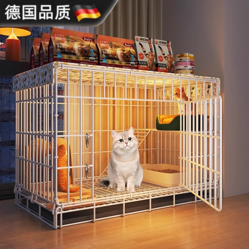 德国品质双层猫笼猫窝猫厕所一体