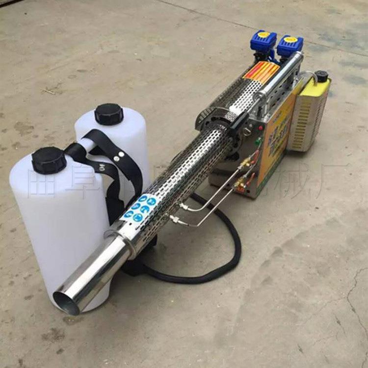 农用汽油打药弥雾机汽油四冲程弥雾机双管脉冲水雾烟雾机