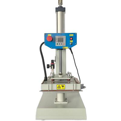 单工位气动式无缝热压机XL-318款318G款适用商标转印定型帽舌