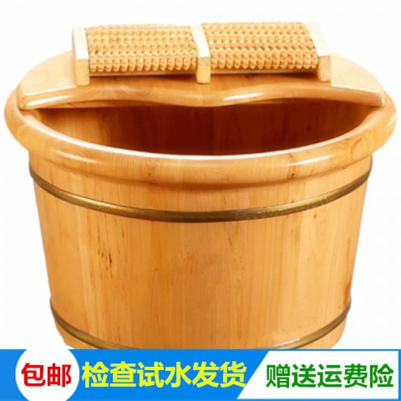 脚盆香柏木足浴桶泡脚桶实木洗脚盆木盆木桶泡脚家用保温泡脚木桶