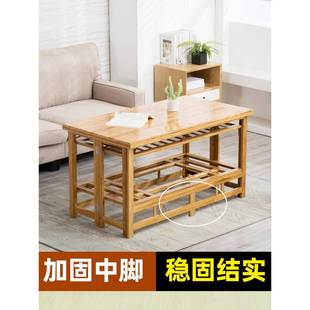 形烤火火 折扣价 烤桌子家用新款 长方实木烤火架湖取南炕桌冬季