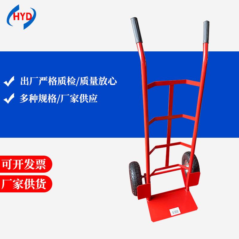 老虎车手推车搬运车氧气瓶焊机一体车油桶车手拉车小推车平板车