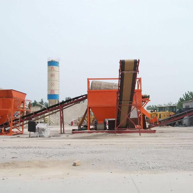 筛沙机滚筒筛配套动力混凝土4KW筛沙机大型筛沙机厂家直销