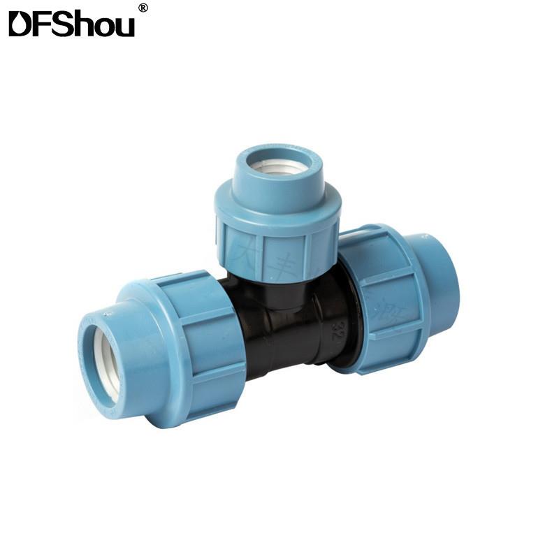 pe管快速活接头农业滴灌头软管承插连接头pvc管接头农田灌溉配件