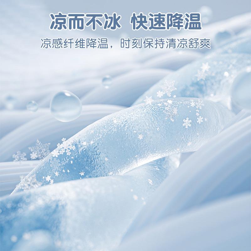夏季冰丝儿童枕套30x50单只幼儿园宝宝凉席枕头套40x60学生枕芯套