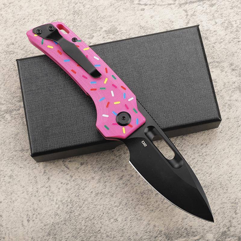 2025款翼龙D2钢G10手柄折叠钓鱼便携式生存家用水果EDC随身工具刀