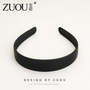 黑色发箍男士洗脸专用压发头箍带齿防滑男生头发发卡发捆男款发饰