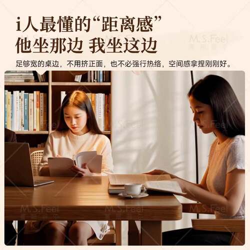 实木书桌去客厅化大长书桌阅读学习桌家用双人长条桌子电脑作台