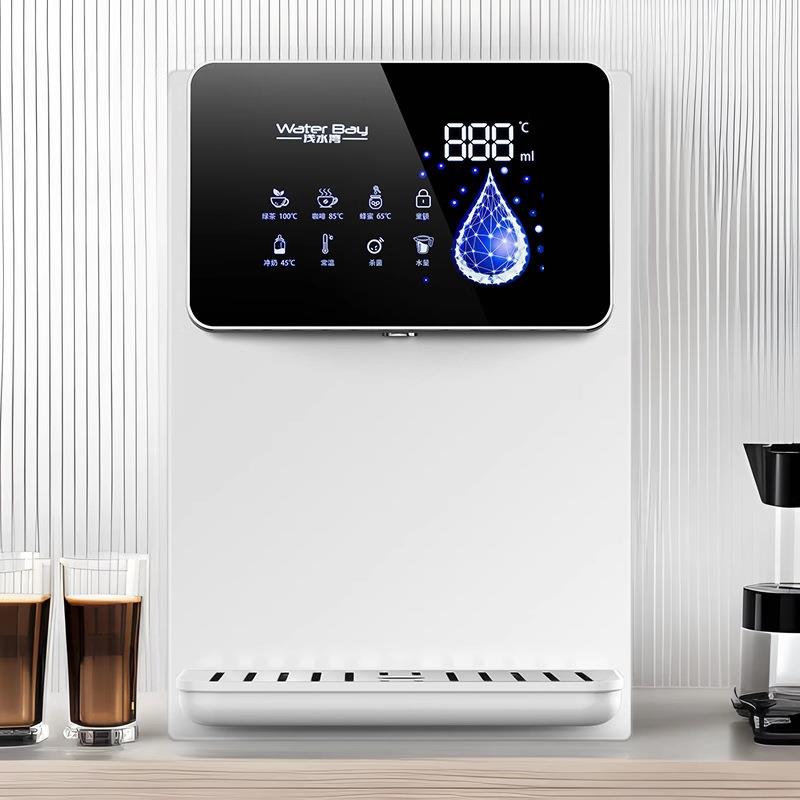 壁挂管线机速热饮水机智能大屏自吸桶装水净水器配套直饮机