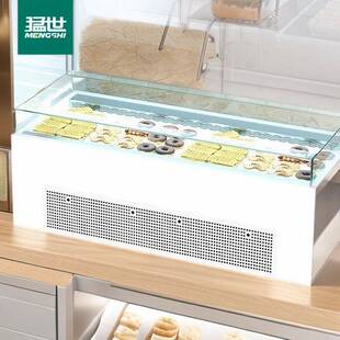 敞开式三明治柜冷藏展示柜西点甜点水果保鲜柜开放式蛋糕柜