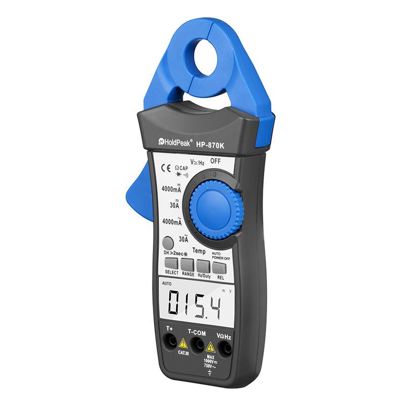 华普HP870K小电流钳表多功能数字电流表小电流漏电测试仪电压电阻