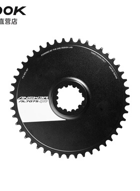 VOOK IPK ANSWER公路车大齿盘46T-52T正负齿自行车封闭碟片单车配