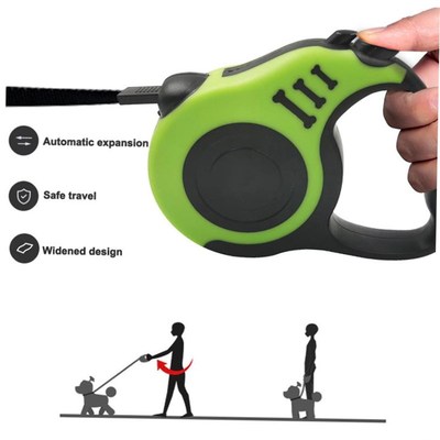 3m/5m Durable Dog Leash Automatic ReGtractable Nylon cat Lea