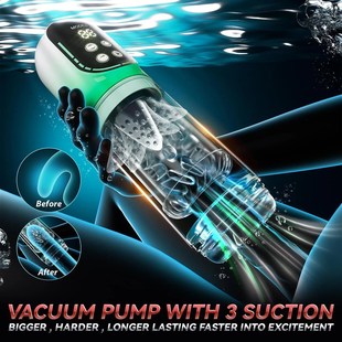 Masturbator Mastu Automaltic 4in1 Male Sucking LCD Thrusting