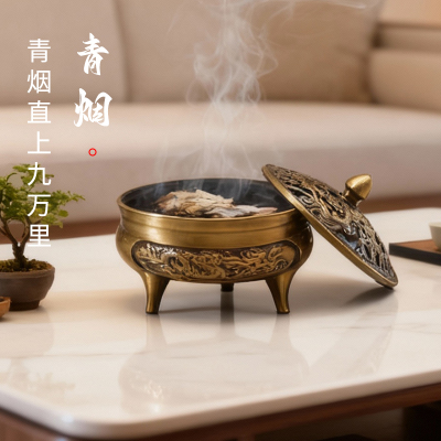 鼠尾草香薰炉防圣木水晶净化
