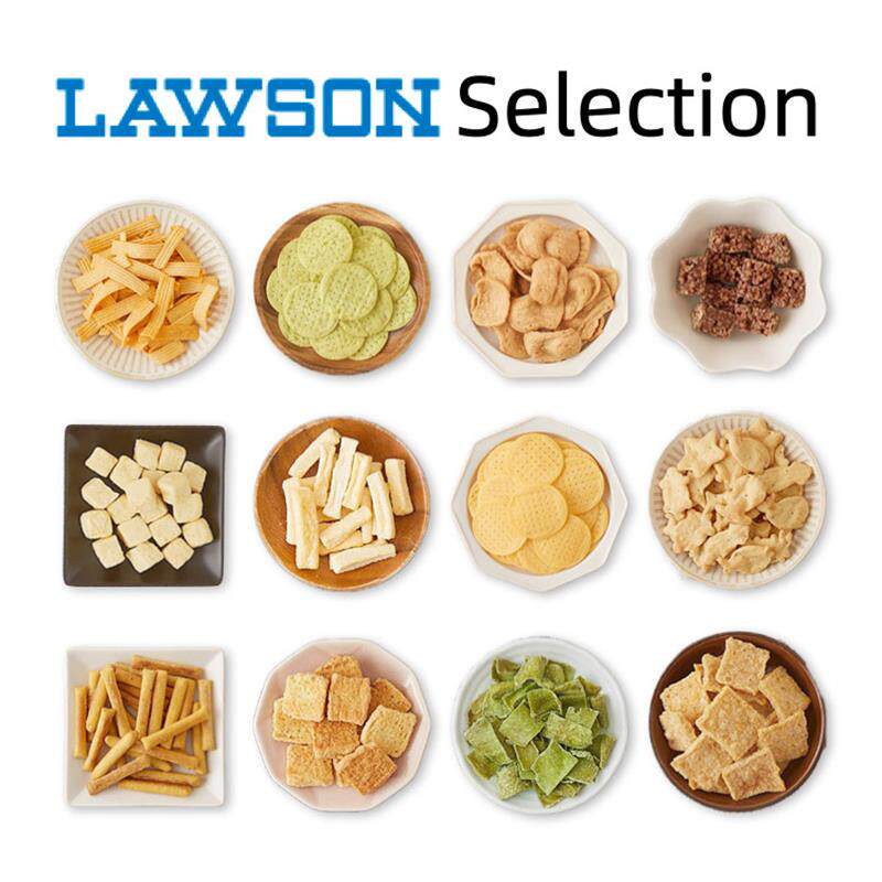 日本罗森低卡低糖零食精选饼干膨化巧克力薯片热量美极轻卡