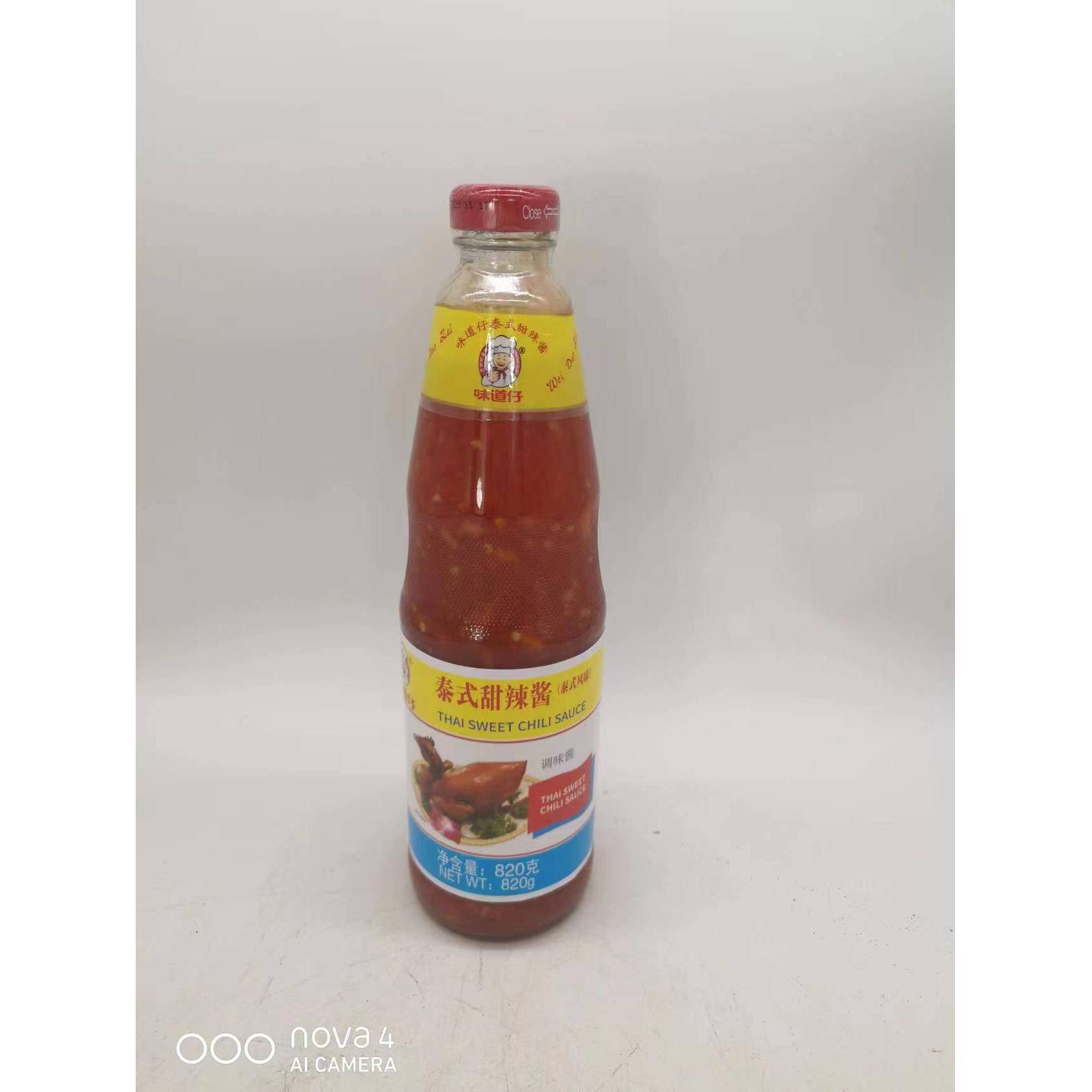 炸鸡甜辣酱味道仔泰式甜辣酱820g*1瓶泰式风味调味酱韩式辣