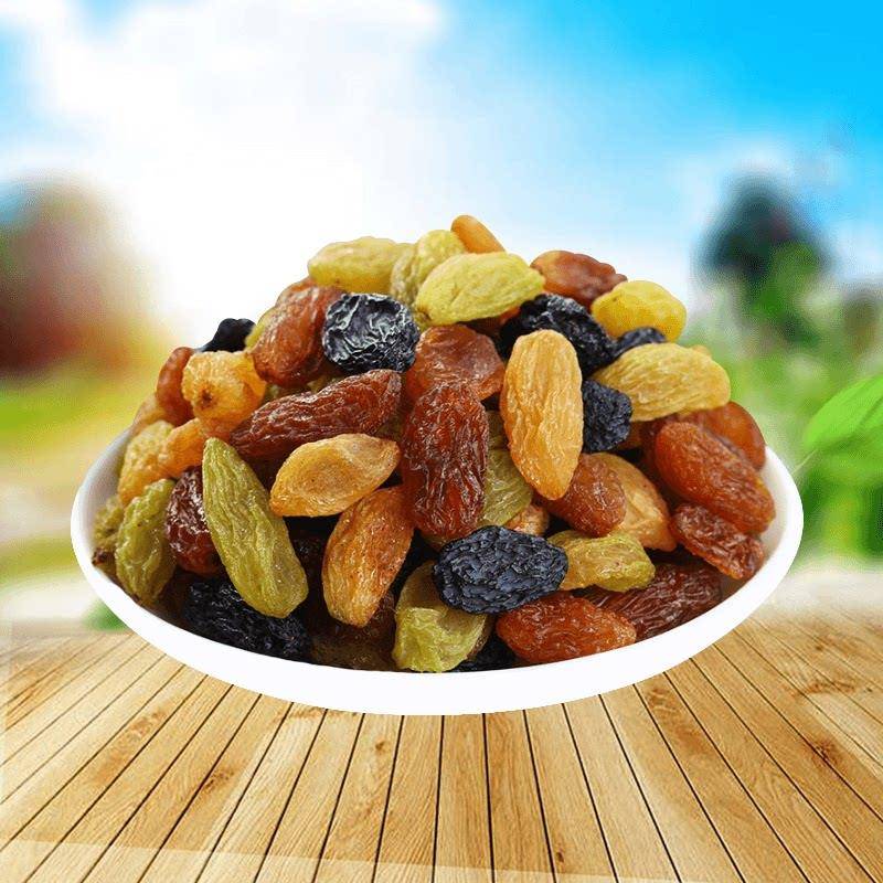 百年树多彩葡萄干 干散称独立小包装散装无核颗粒软糯美味多种口