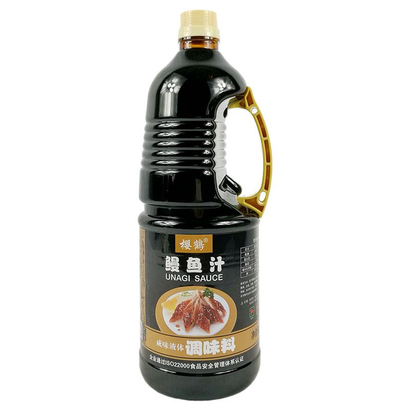 寿司料理 樱鹤/樱舞鳗鱼汁1.8L鳗鱼汁 蒲烧鳗鱼汁 鳗鱼盖饭