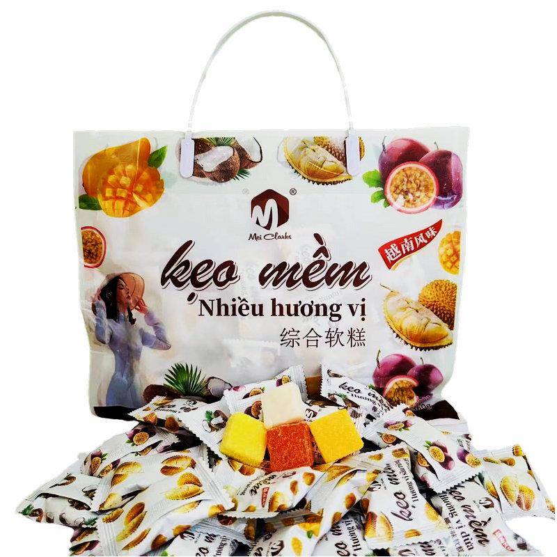 越南糖果越南风味ADM芒果椰子百香果味水果软糕休闲零食节日儿