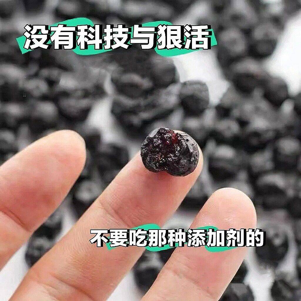 小兴安岭蓝莓干 干蔓越莓干 干燥花青独立三角包东北特产蓝莓果干